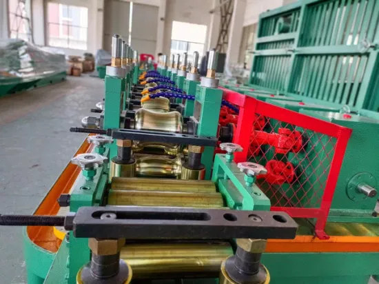 Scaffold Pipe Production Line Galvanized Steel Round Pipe Machine Square Tube Mill